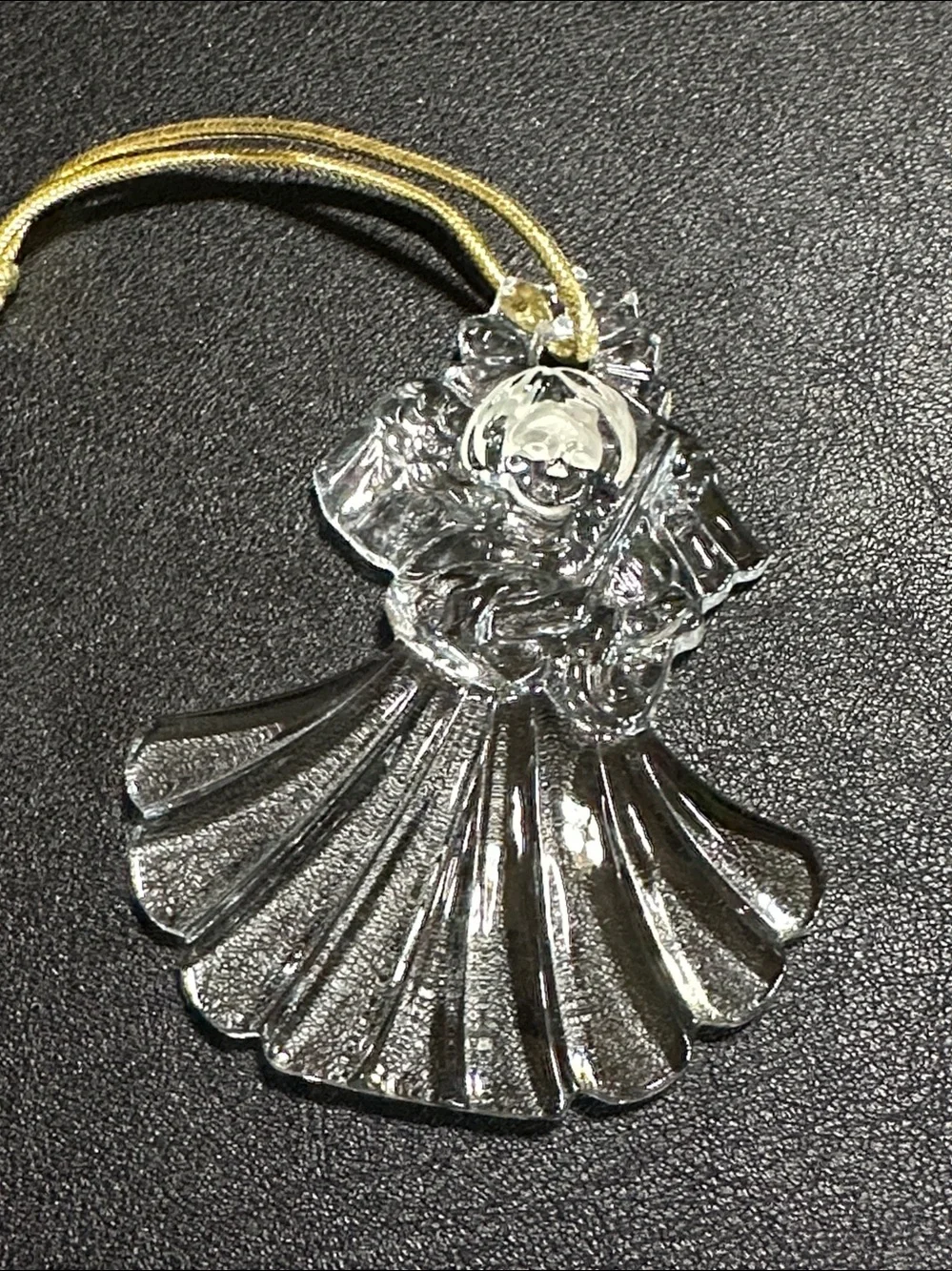 Mikasa Enchanted Christmas Angel Germany Crystal Hanging Ornament